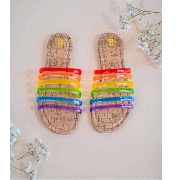 Seychelles Shoes - Seychelles For You II Rainbow jelly Slides women’s size 8 new in box sandals